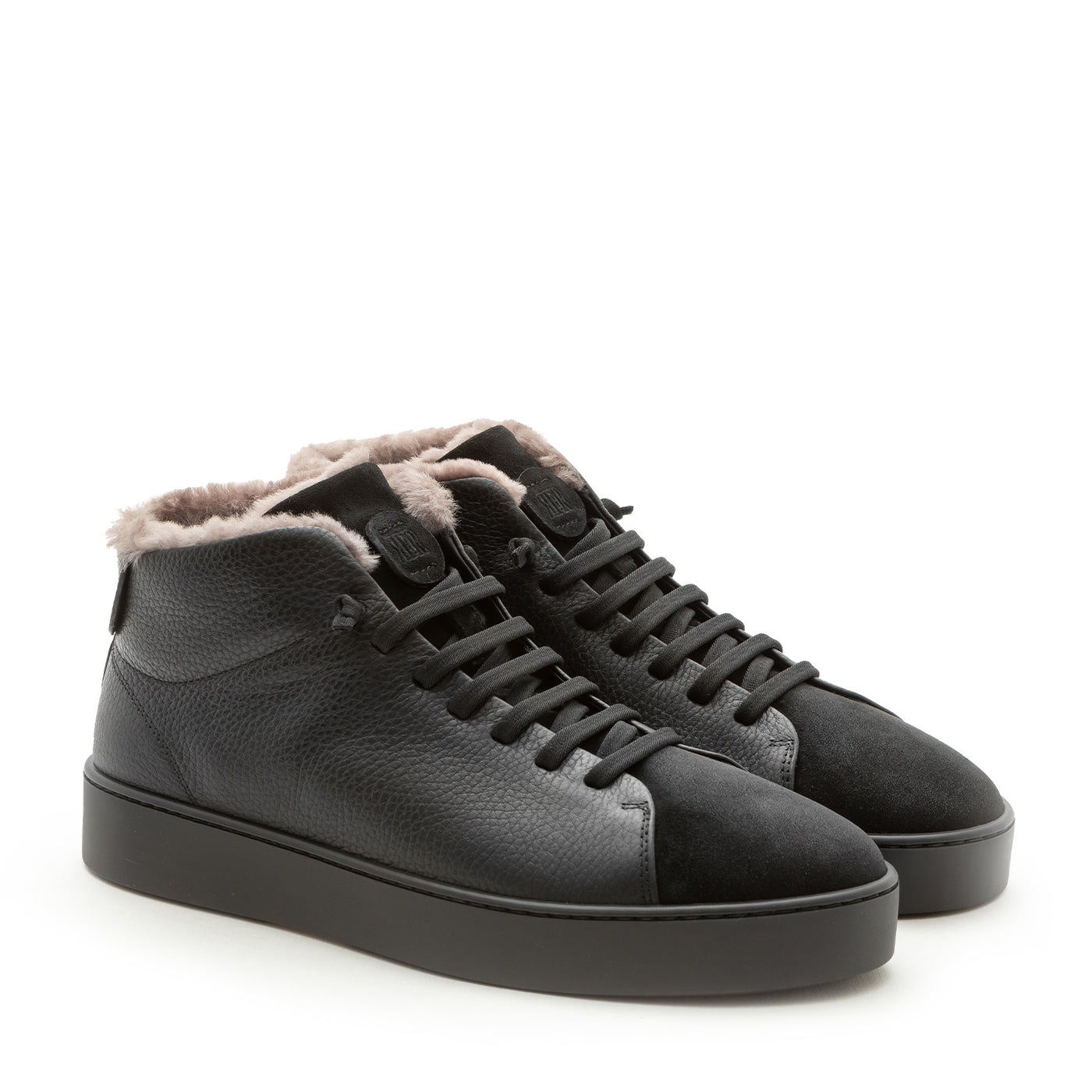 SNEAKER HIGH PURE20 COMBI RFR FUR BLACK