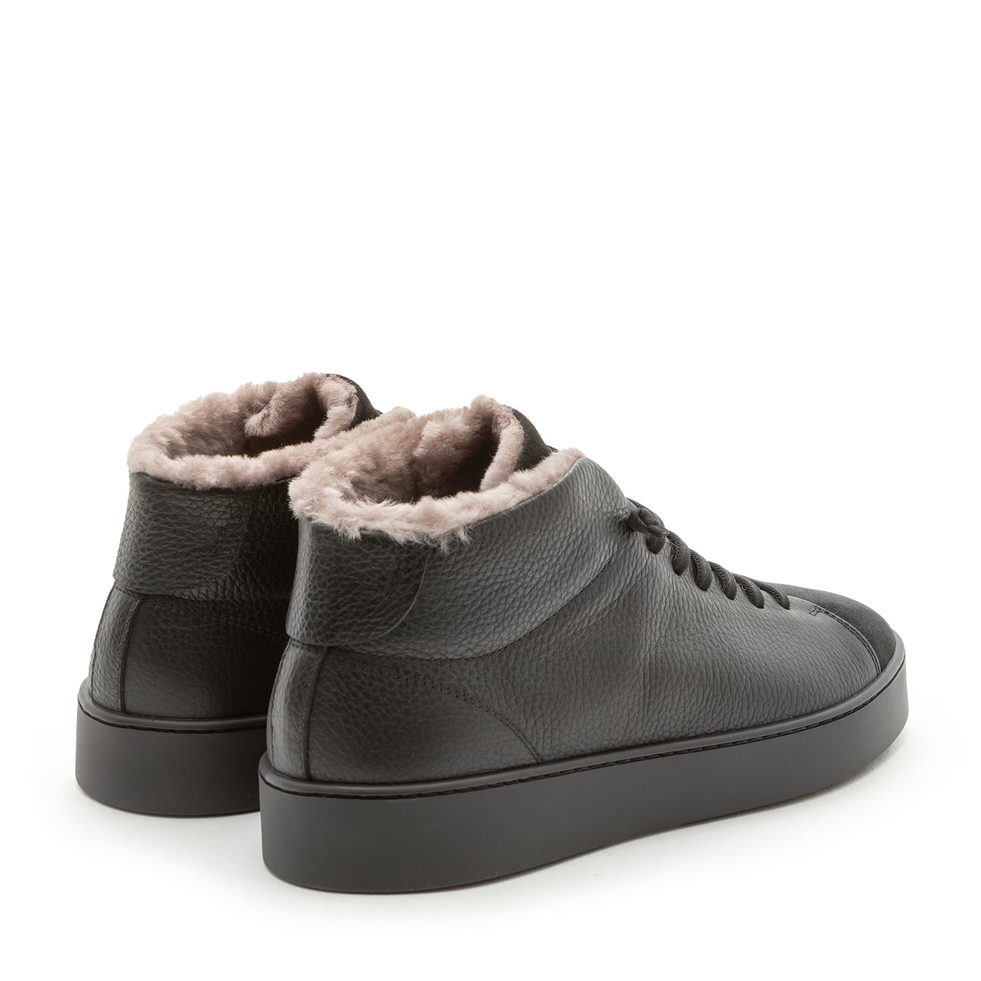 SNEAKER HIGH PURE20 COMBI RFR FUR BLACK