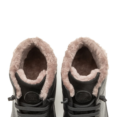 SNEAKER HIGH PURE20 COMBI RFR FUR BLACK