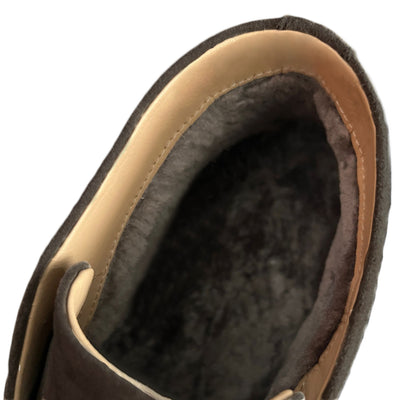 ANKLE BOOT TOP24 FUR COFFEE