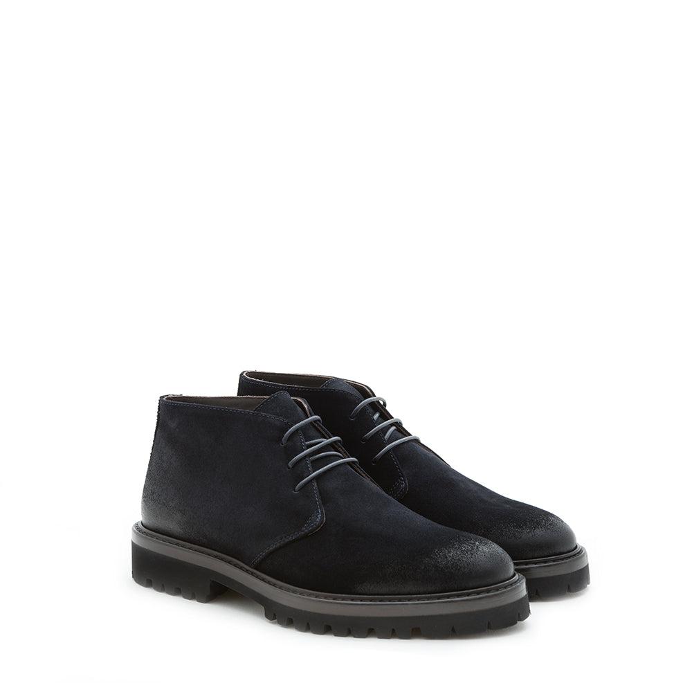 ANKLE BOOT ROCK NAVY