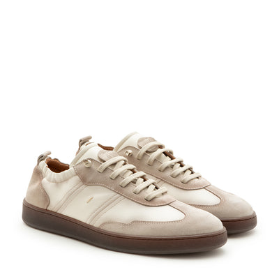 SNEAKER RUCHED MIVORY