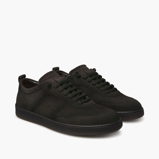 SNEAKER SMOOTH SPLIT SANFLEX COFFEE