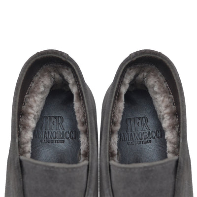 ANKLE BOOT LUXE FUR MANTRACITE