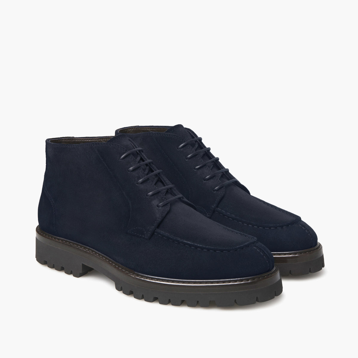 ANKLE BOOT FOX PLUS FUR ROCCIA NAVY