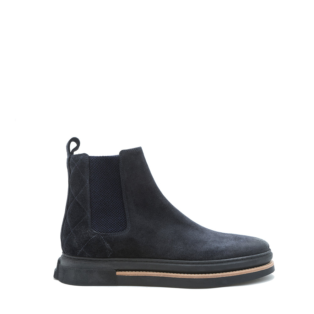 BLUE CHELSEA BOOTS