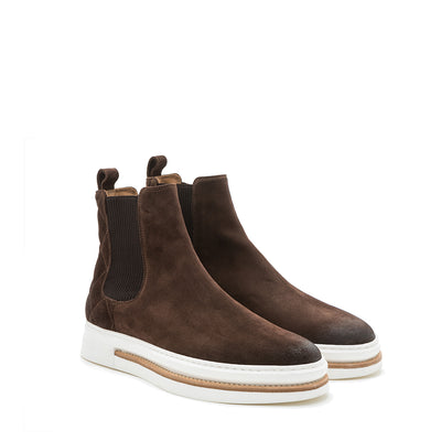 BROWN CHELSEA BOOTS